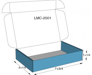 Custom Cardboard Boxes, Custom Boxes 7.75