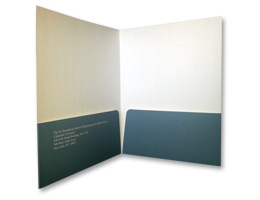 Custom Standard Presentation Folders